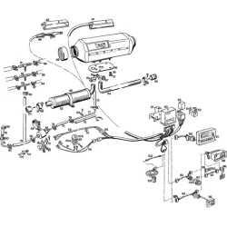 Eberspcher Styresentral for D5L For Hydronic D5L/D5L-C Delenr 50 12V