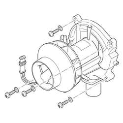 Eberspcher Viftemotor D5 24V For Airtronic D5 24V