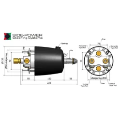 Styrepumpe Utenpliggende 35
