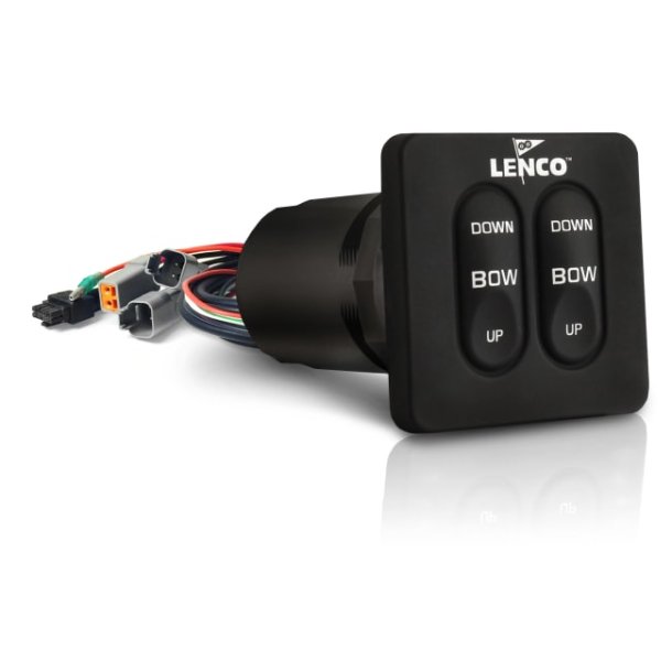 Lenco Tactile Bryterpanel standard med elektronikk Integrert elektronikk Vanntett Enkel og rask mont