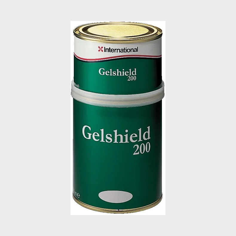 International Gelshield 200 Green Epoxy Primer 0,75 liter Epoxyprimer Beskytter mot plastpest Optima