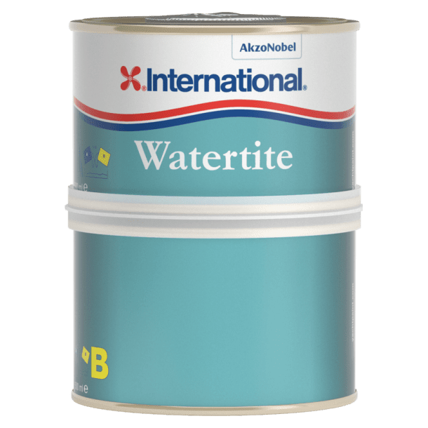 International Watertite 2-komponent Epoxysparkel 1kg Epoxysparkel Over og under vannlinje Slitesterk