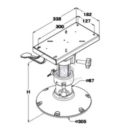 Sailcroft Stolstativ Manuelt