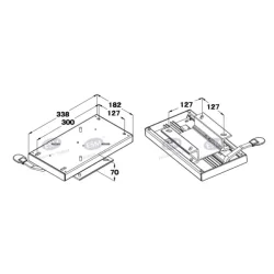 Sailcroft Glideskinne kort modell