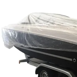 Lettvektspresenning Gjennomsiktig 4,6x7,5m 