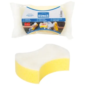 Kombisvamp med skrubbeside 