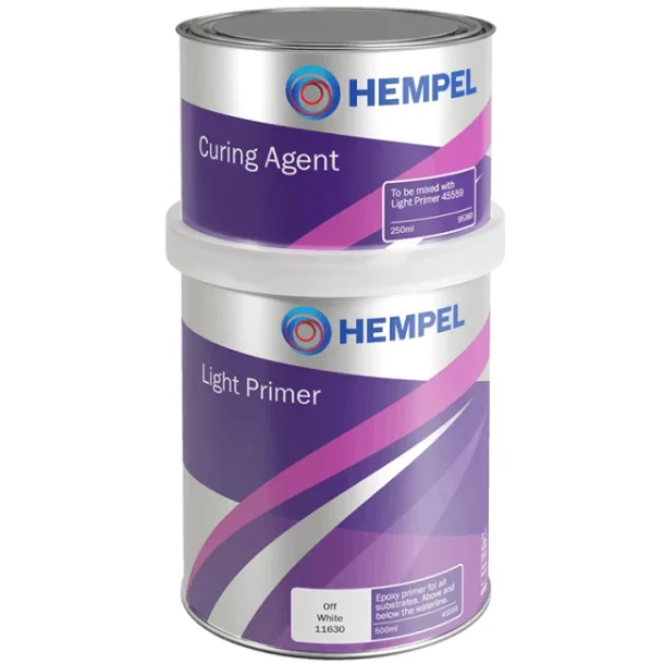 Hempel Light Primer 2-komponent epoxyprimer Forebygger osmose Beskytter mot korrosjon