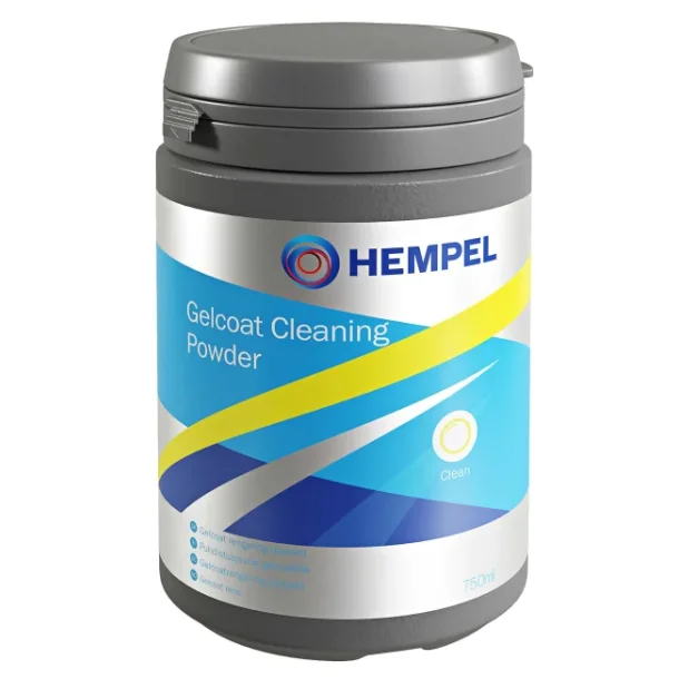 Hempel Gelcoat Cleaning Powder Dyprens av gelcoat Fjerner rust, skjolder og gulning Inneholder slipe