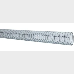 Slange stlarmert PVC i ferdige lengder Stlarmert Tler kraftig by Temperaturtolleranse: -10 til +
