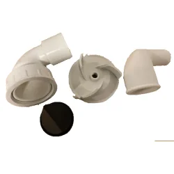 JP Silent Eletric Outlet Elbow Utlpsbend 1 1/2'' For Silent Electric toaletter