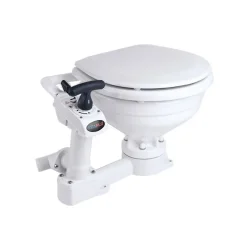 Seaflo Manuelt Toalett Compact Twist n' lock Soft close 