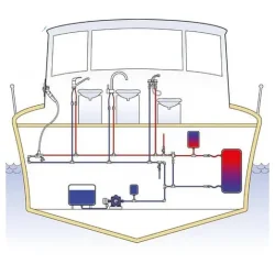 Whale Quick Connect slangekobling 15mm hun 