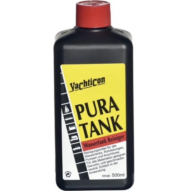 Yachticon Pura Tank vanntankrengjring Klorfritt Rengjr og desinfiserer For tank, rr, pumper og ut