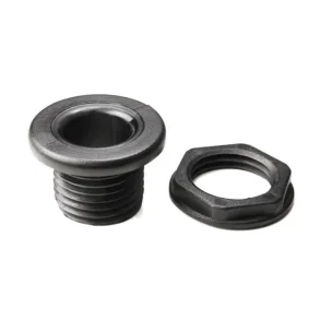 Skroggjennomfring Sort (Buster, Termoplast 3 varianter Lengde 28mm/70mm/120mm