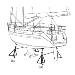 Seilbtsttte galvanisert 