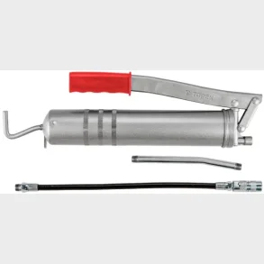 Fettpresse med slange for 400gr patroner 8 x 300 mm For 400 grams fettpatron