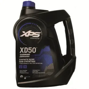 Evinrude olje XD50 2-takt 3,78L 2-taktsolje Utmerkede smreegenskaper Gir renere forbrenning