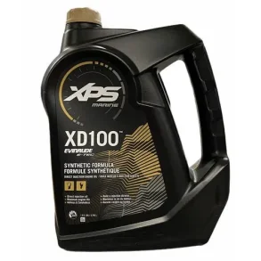 Evinrude olje XD100 2-takt 3,78L 2-taktsolje Maksimale smreegenskaper Rykfri/askefri/luktfri