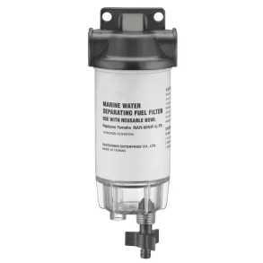 Vannutskillerfilter Komplett 10 micron m/Tappeskrue 3/8