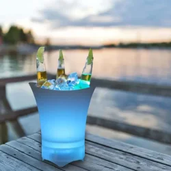 Vinkjler m/LED-lys og Bluetooth hyttaler 