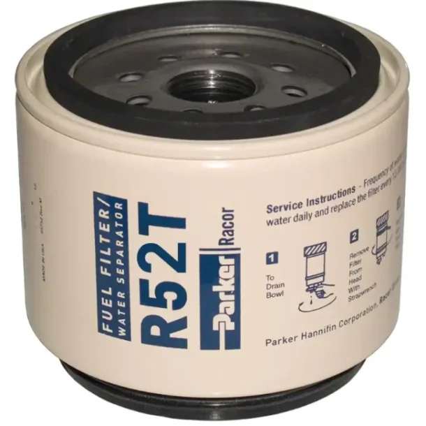 Racor Element R52T Bl diesel/vannutskiller Reserveelement for Racor 152 10 micron