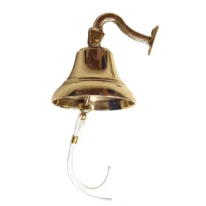 Skipsklokke 160mm Messing