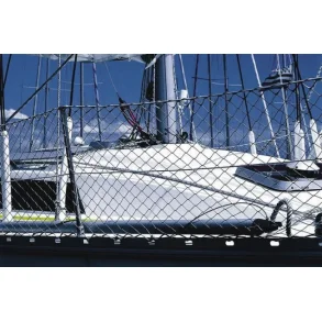 Rekkenett Nylon 10m hvit