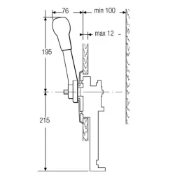 Teleflex 700 1-spak for seilbt