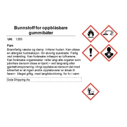Bunnstoff for Gummibter Sort 750ml.