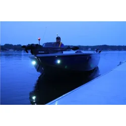 Attwood Bauglys Chrome LED 5W, 12V, 2stk 