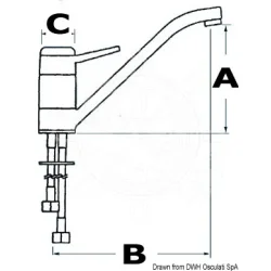Blandebatteri Kort Tut 