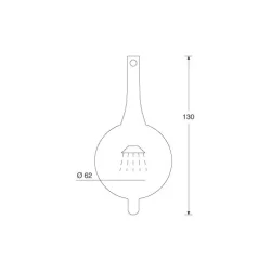 Gummilokk for Innfellbar Dusj R81/C81 
