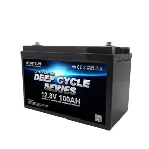 Meritsun LFP100-12.8 Lithium-batteri, 100Ah