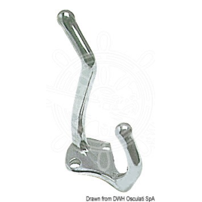 Knagg enkel 40x26mm Syrefast