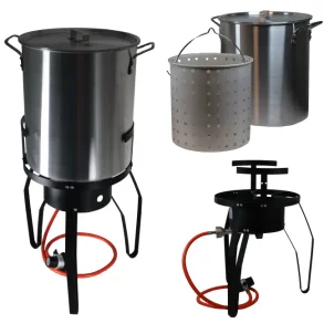 Krabbekokersett 40 liter, 13kw 