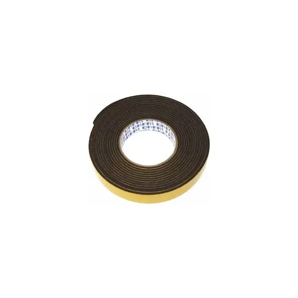 Tetningslist Gummi m/Lim 3mmx25mm For drkplater etc.