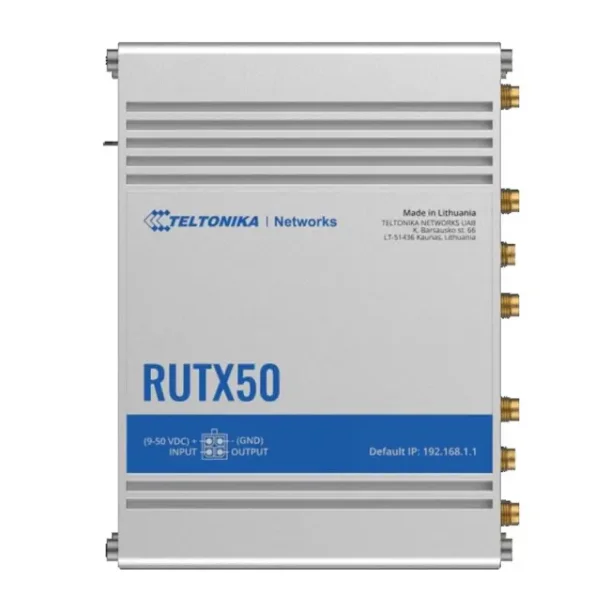 Teltonika RUTX50 5G Ruter GPS 12V Marinepakke