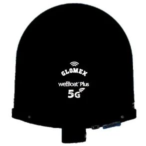 Glomex weBBoat Plus 5G - 5G/4G/3G og WI-FI antenne sort