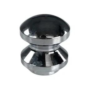 Skapls Roca Mini Trykknapp Krom