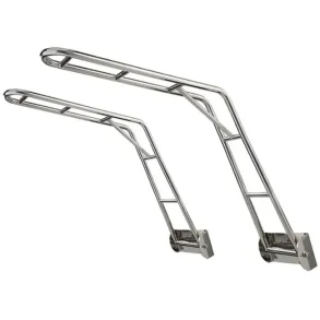 Btsystem Davit DV32-1 Kit for avrundet akterspeil Komplett davitkit Maks last 200 kg AISI316 syrefa