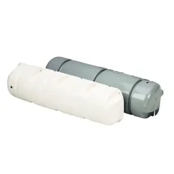 Bryggefender Bumper Hvit 1/2 18X40cm