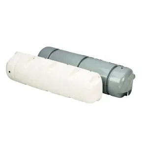 Bryggefender Bumper Hvit 1/2 18X40cm