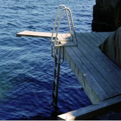 Bryggetrapp 4 Trinn Aluminium