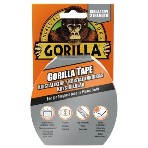 Gorilla Tape Krystallklar Reparasjonstape 48mmx8,2m