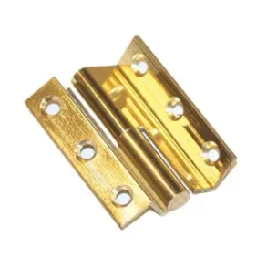 Hengsel Overfall Messing Venstre 55mm 2pk