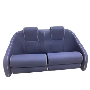 Bluesea Porto Sofa Twin 100 Tempotest Bl m/Hvite Sting