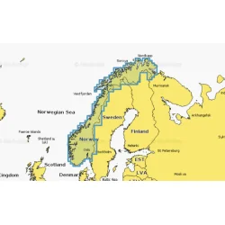 Navionics- Ferdiglastet kart