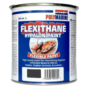 Polymarine Flexithane Hypalon Paint Black 500ml. 