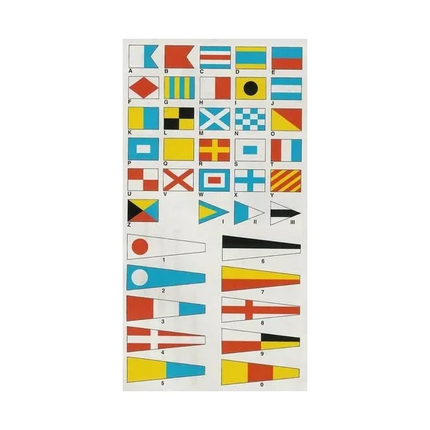Signalflagg R 60cm