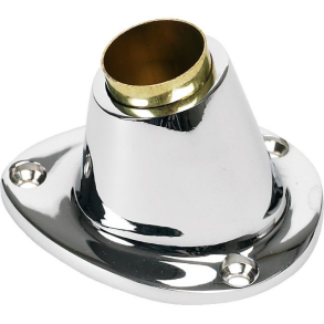 Flaggholder Frittstende Krom 23/25mm